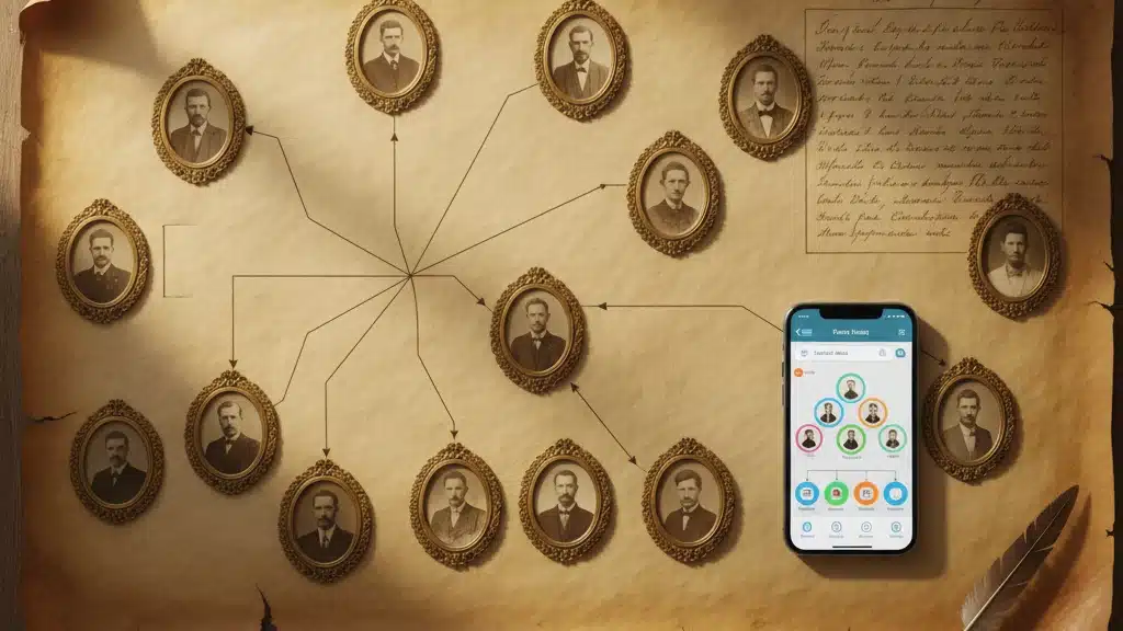 Ancestry e MyHeritage: Apps Líderes em Pesquisa de Antepassados