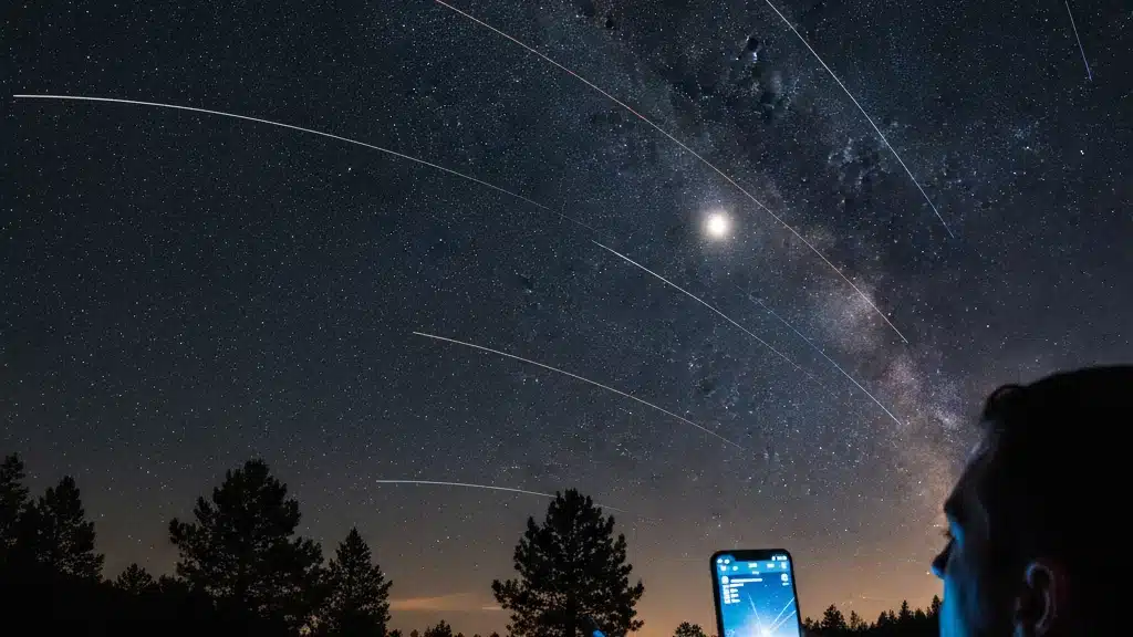 Aplicativos de Astronomia para Observar Satélites ao Vivo