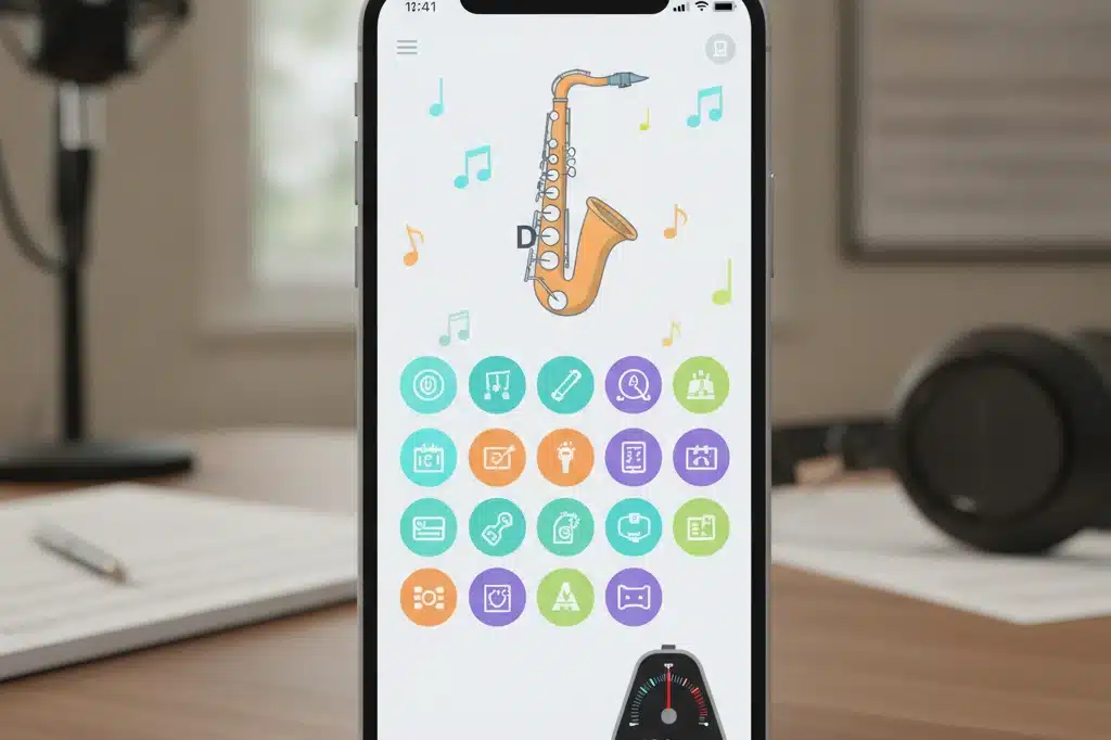 Apps de Aulas de Saxofone: Download Gratuito para Iniciantes