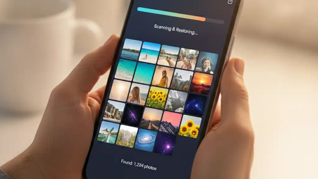 Apps de Backup e Restauração de Fotos Deletadas