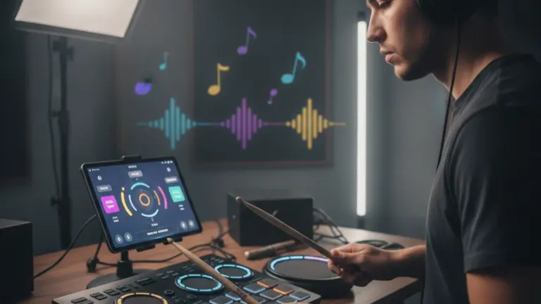 Apps de Bateria para Iniciantes: Ritmos, Técnicas e Aulas