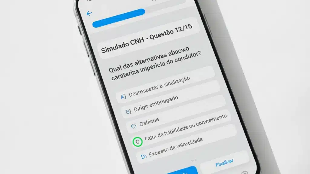 Apps de Simulado CNH: Download Grátis para Treinar Questões da Prova Teórica