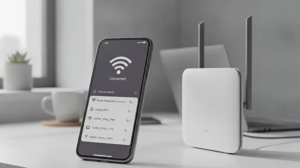 Benefícios de Conectar Automaticamente às Redes WiFi Salvas