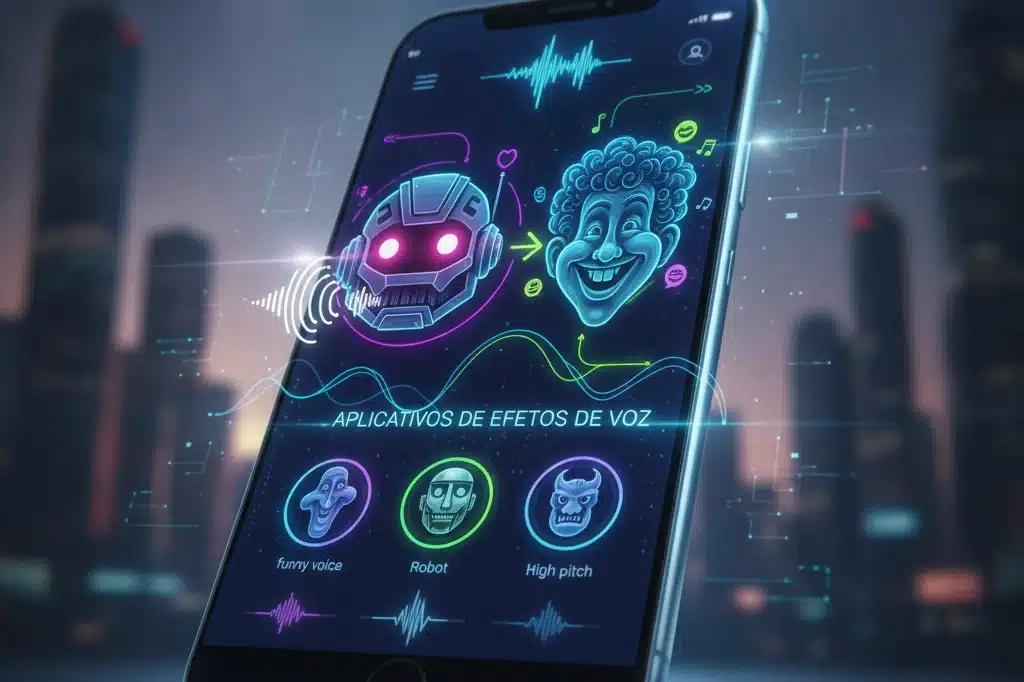 Download de Aplicativos de Efeitos de Voz: De Robô a Voz Engraçada