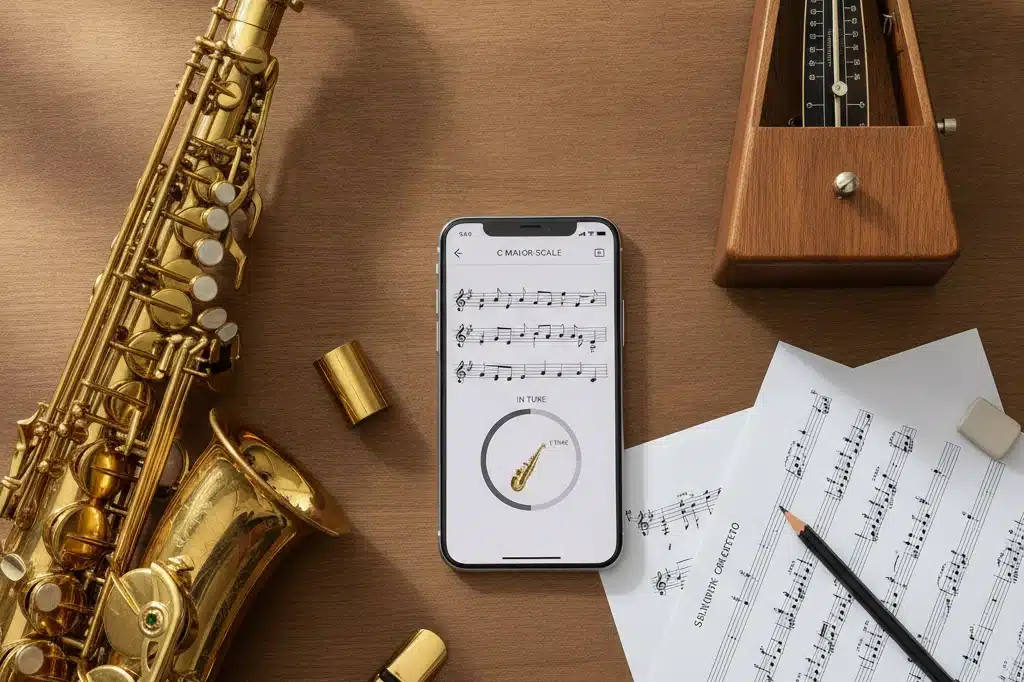 Os 5 Melhores Apps Grátis para Aprender Saxofone do Zero