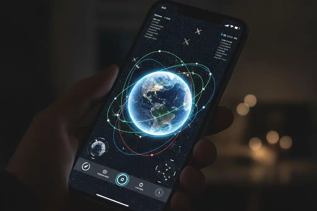 Melhores Apps Grátis para Rastrear Satélites e a ISS em Tempo Real