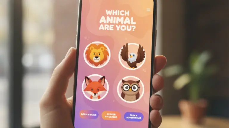 Que Animal Sou Eu: Apps de Quiz Divertido e Teste do Espírito Animal