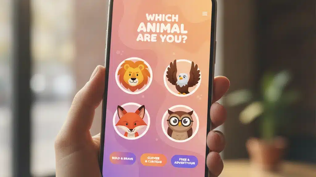 Que Animal Sou Eu: Apps de Quiz Divertido e Teste do Espírito Animal