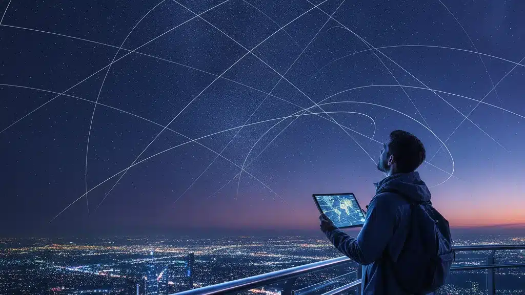 Veja os Satélites Passando Sobre Você ao Vivo