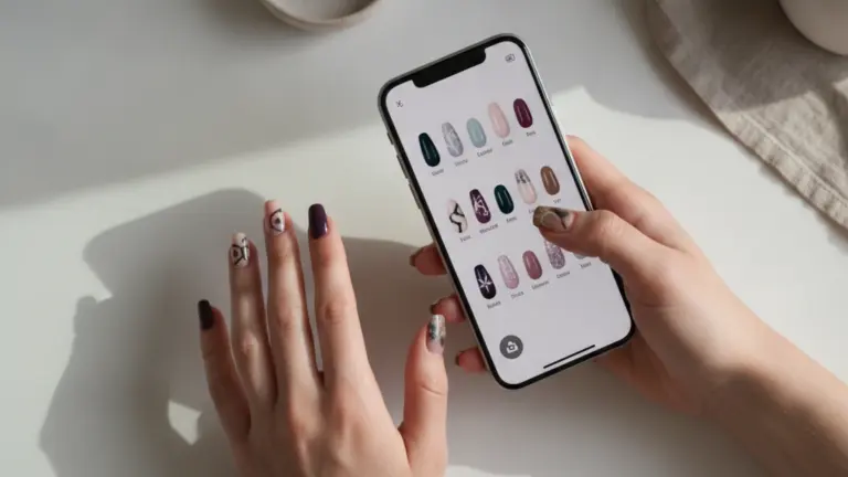 Virtual Nail Try-On: Aplicativos para Testar Cores e Estilos de Unhas