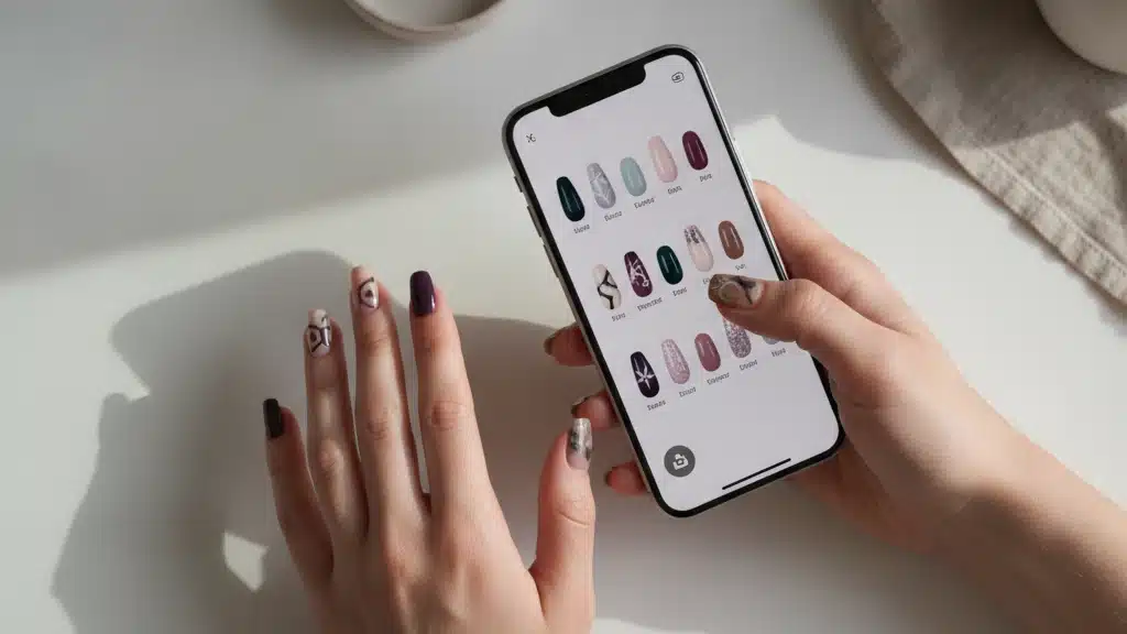 Virtual Nail Try-On: Aplicativos para Testar Cores e Estilos de Unhas