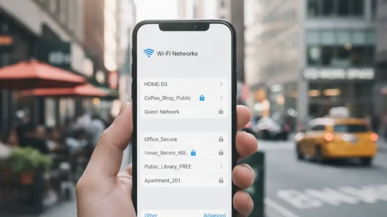 Use o App e Encontre Redes Wi-Fi Disponíveis Perto