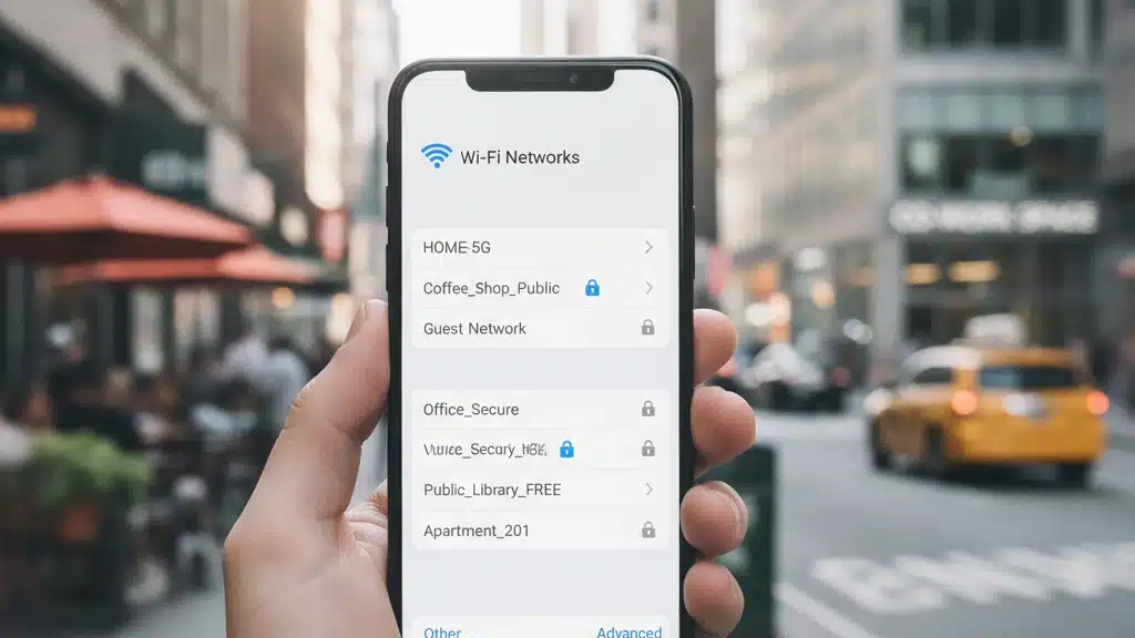 Use o App e Encontre Redes Wi-Fi Disponíveis Perto