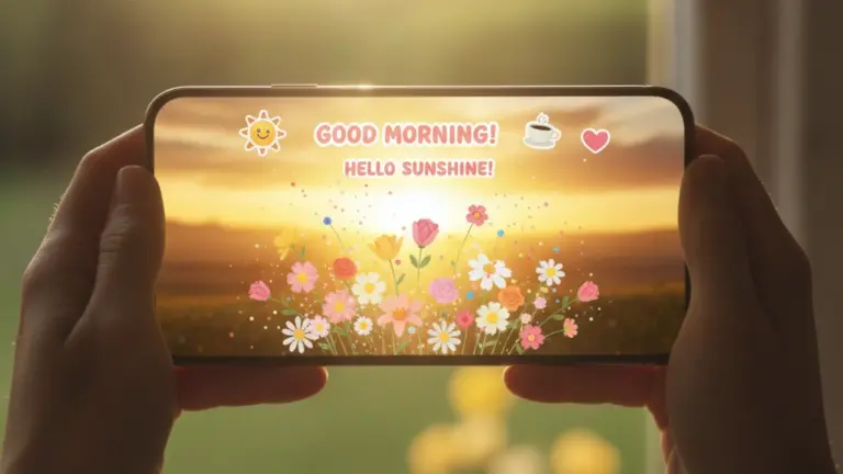 Baixe Apps com GIFs e Mensagens de Bom Dia Abençoadas