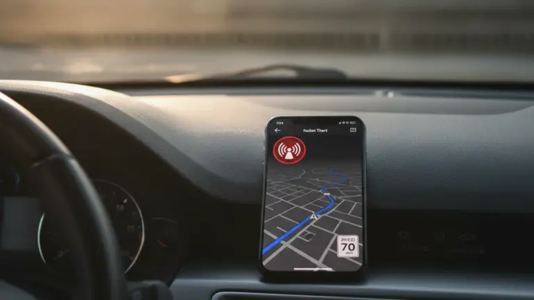 Apps com GPS para Alertas de Radar e Evitar Multas