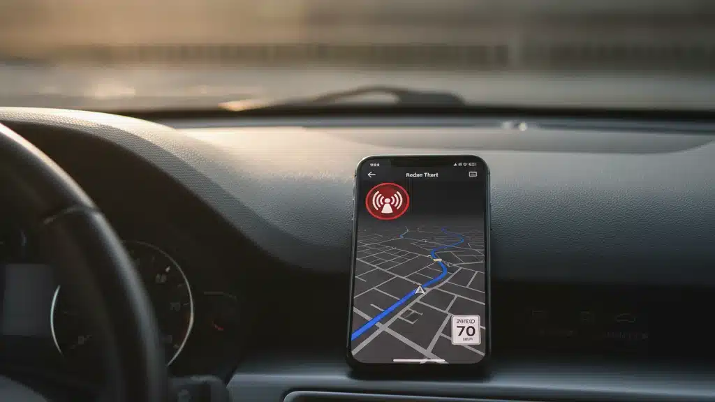 Apps com GPS para Alertas de Radar e Evitar Multas