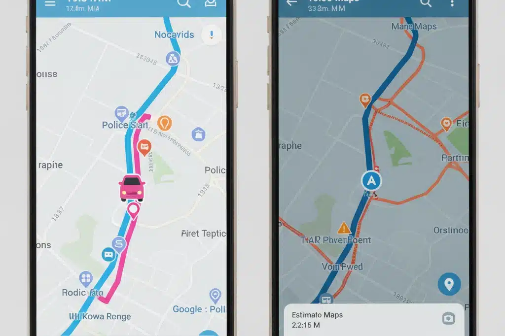 Apps de Navegação GPS: Waze, Google Maps e Alternativas para Evitar Congestionamentos