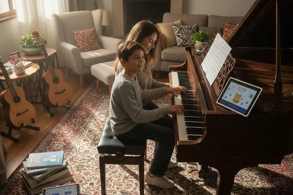 Aulas de Piano em Casa: Guia Completo para Baixar e Começar
