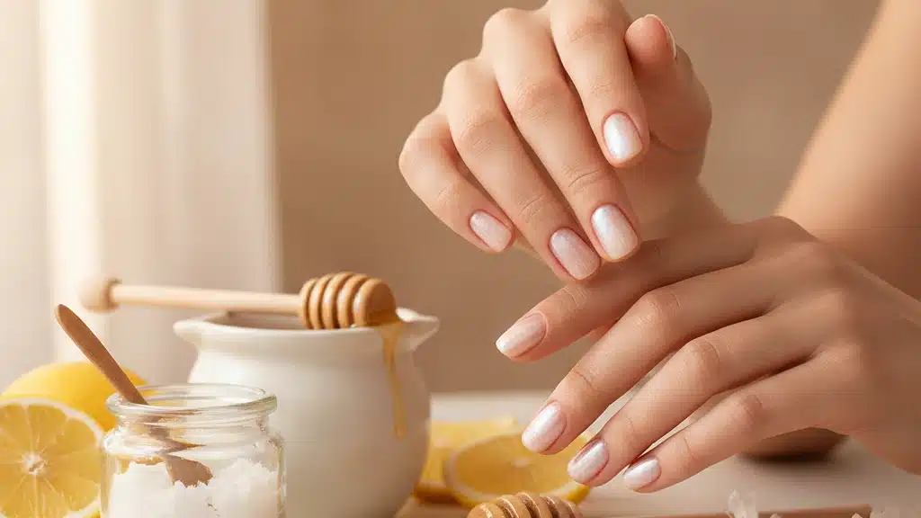 Cuidados Naturais Para Unhas Saudáveis e Brilhantes