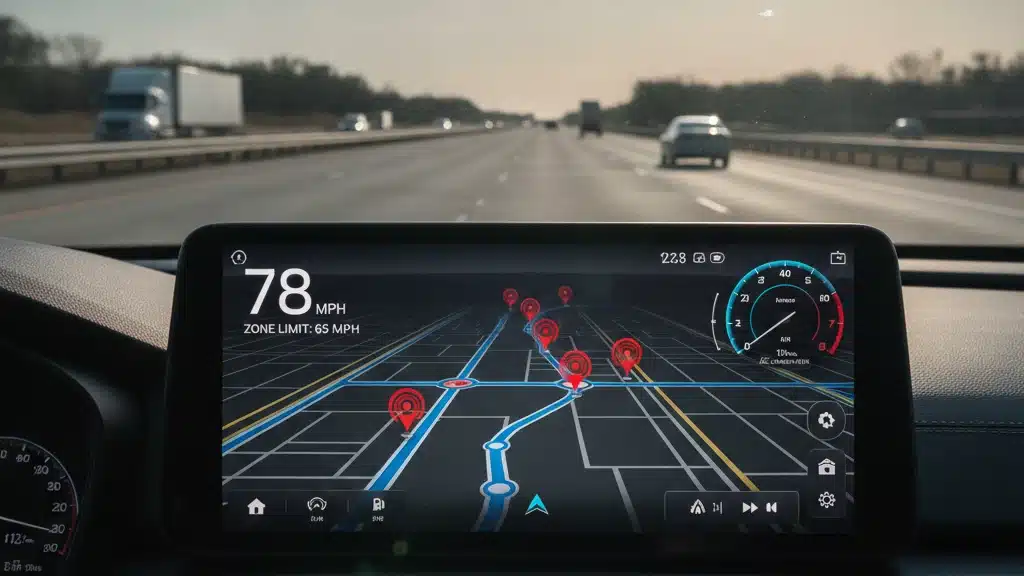 Detector de Radar e GPS para Monitorar Velocidade no Trânsito