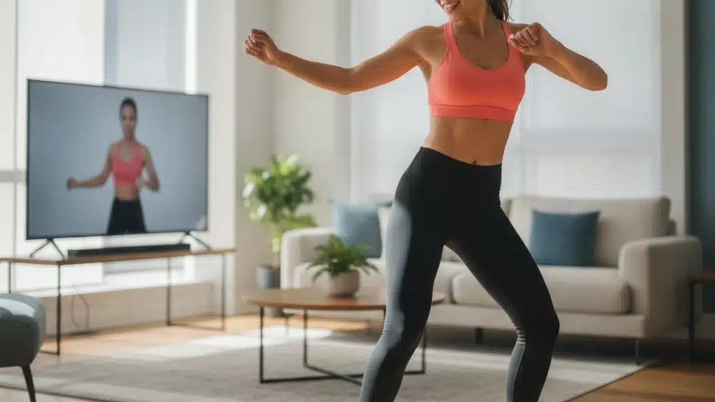 Faça Aulas de Dança Fitness e Queime Calorias em Casa