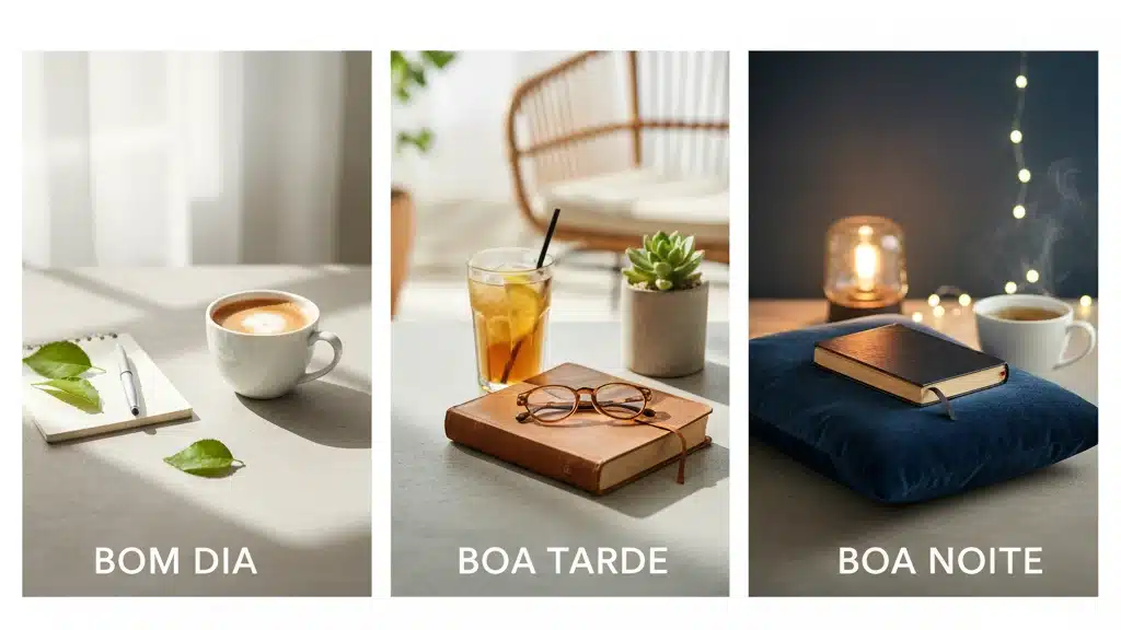 Mensagens de Bom Dia, Boa Tarde e Boa Noite Pra Enviar