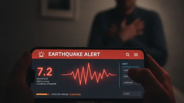 Receba Alertas de Terremoto Perto de Você em Tempo Real
