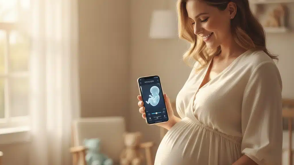 Simulador de Ultrassom Grátis: Tecnologia de Maternidade na Palma da Sua Mão