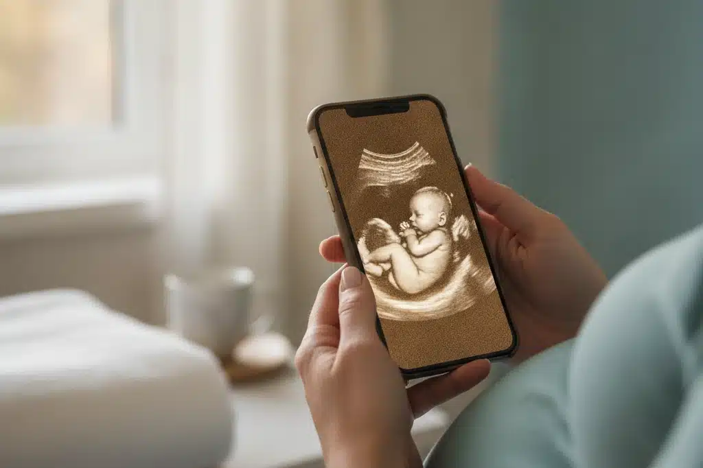 Simulador de Ultrassom Grátis: Tecnologia de Maternidade na Palma da Sua Mão