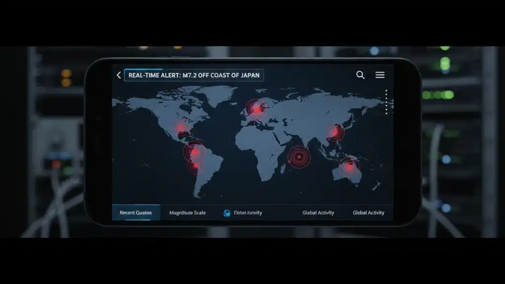 Veja os Terremotos ao Vivo no Mapa Agora