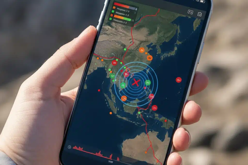 Veja os Terremotos ao Vivo no Mapa Agora