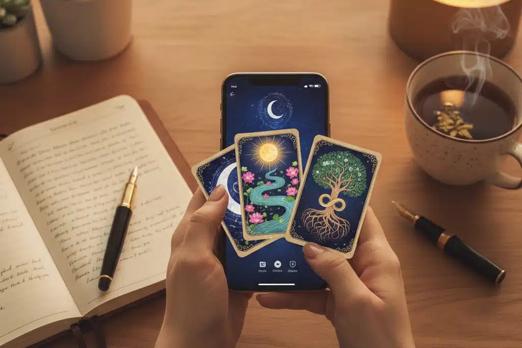Apps para Consultar Sua Energia do Dia com Cartas e Previsões