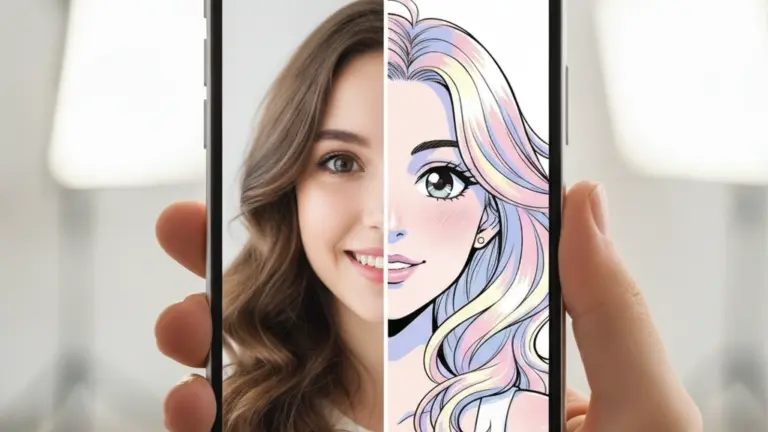 Como Usar Apps de IA para Converter sua Selfie em Retrato Anime Estilo Pintura