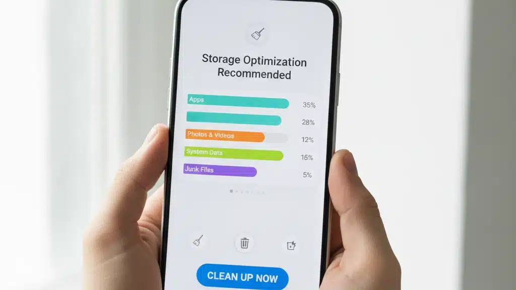 Deixe Seu Celular Rápido de Novo Limpando o Lixo