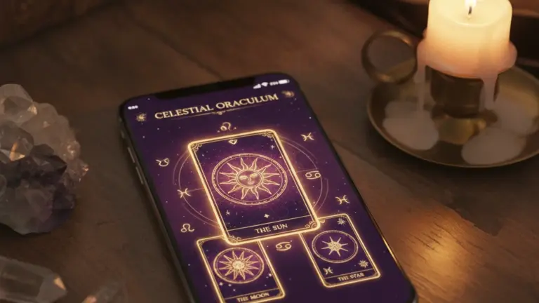 Download de Apps de Oráculo e Astrologia: Leitura de Tarot Diária
