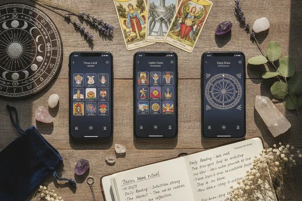 Download de Apps de Oráculo e Astrologia: Leitura de Tarot Diária