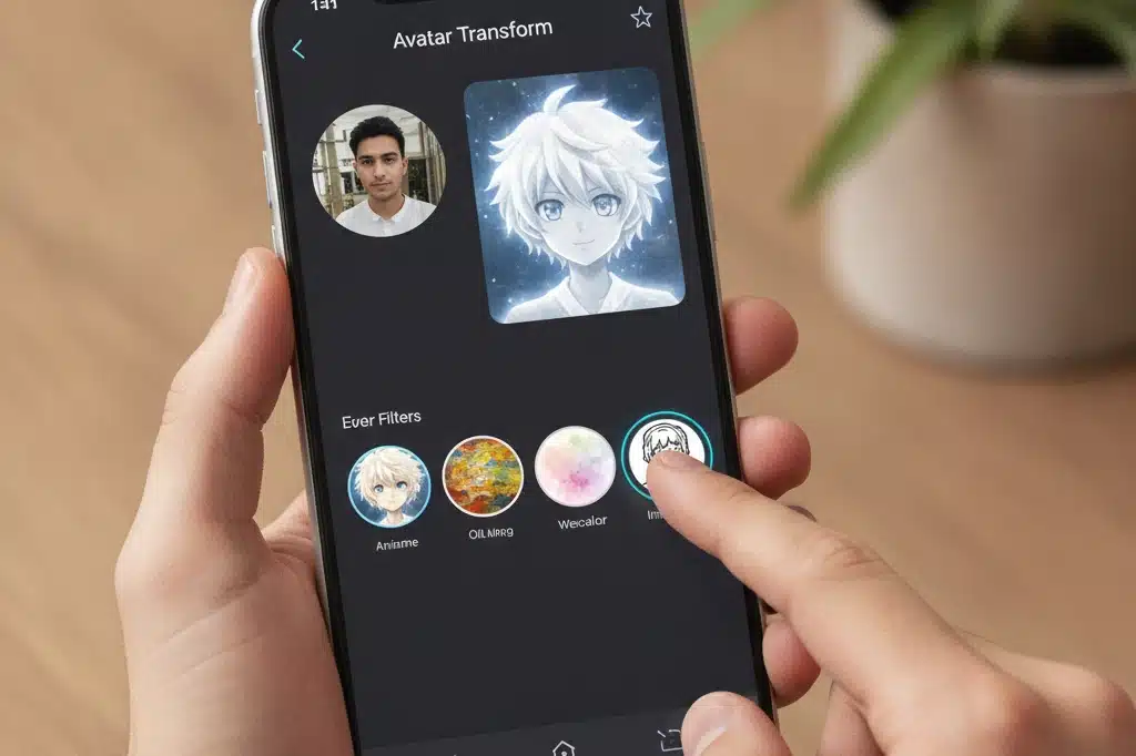 Download dos Melhores Filtros de Foto Artística: Transforme sua Imagem em Avatar de IA