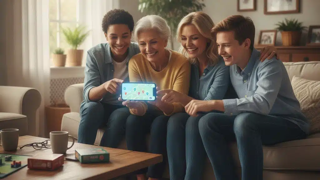 Saiba Onde a Sua Família Está em Tempo Real