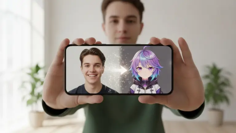 Transforme a Sua Foto em Avatar de Anime com IA