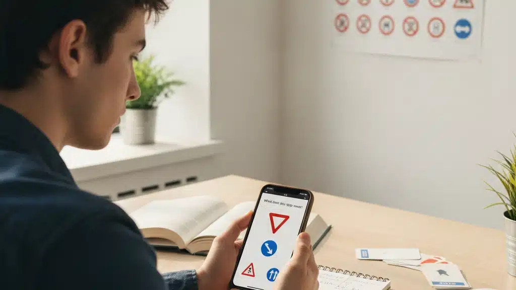 Apps Grátis de Prova de Trânsito com Placas e Legislação DETRAN