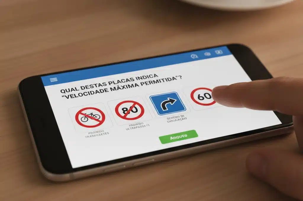 Simulado da CNH: Os Melhores Apps Gratuitos para Treinar Questões